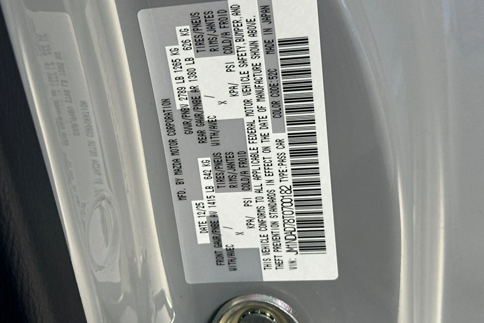 New 2026 Aero Gray Metallic Mazda Grand Touring image 31