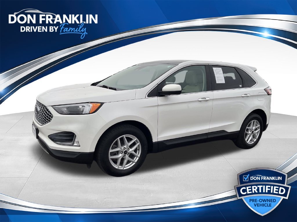 Used 2023 White Ford SEL image 1