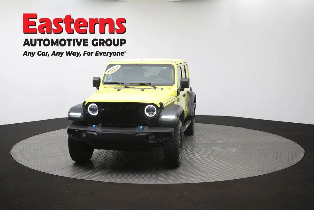 Used 2023 Yellow Jeep Willys 4xe image 53