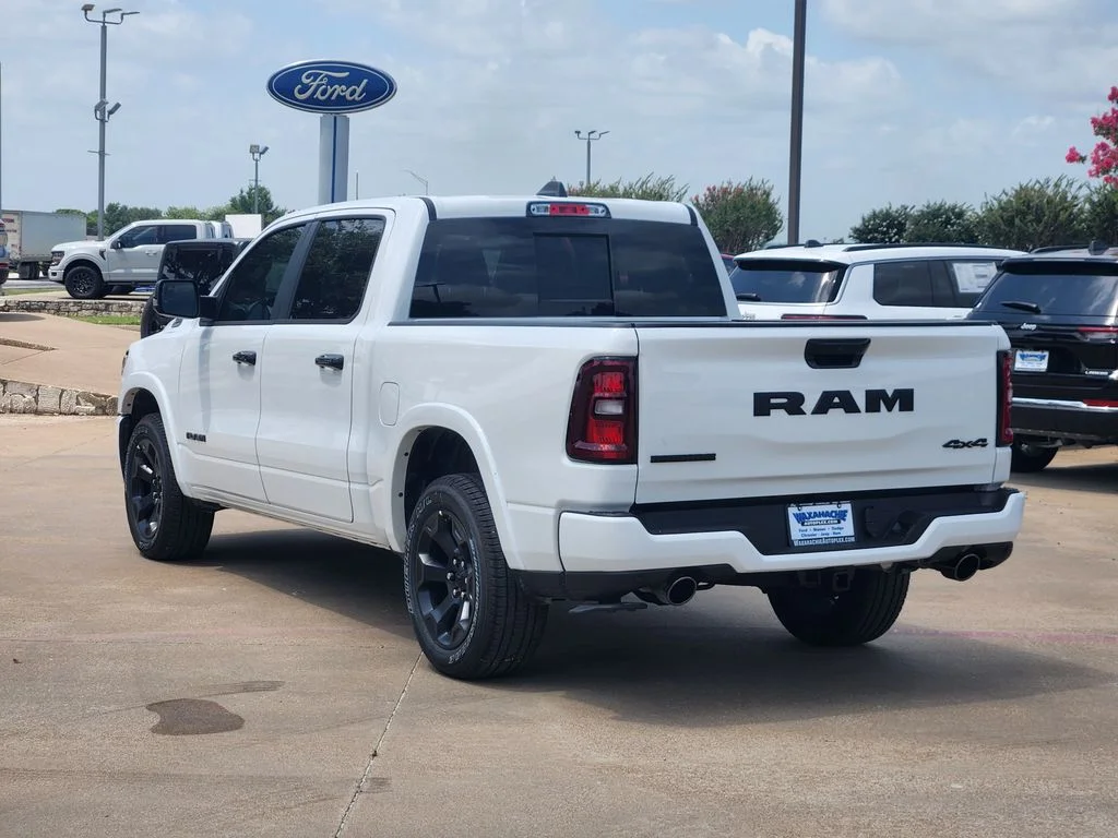 New 2026 Bright White Clear-Coat Exterior Paint RAM Big Horn/Lone Star image 3