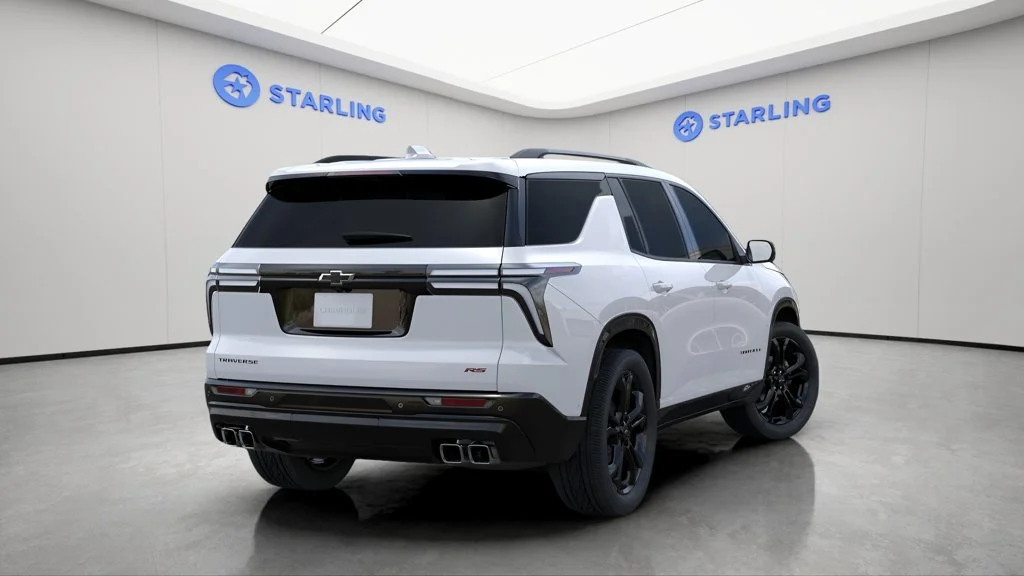 New 2027 Polar White Tricoat Chevrolet RS image 3