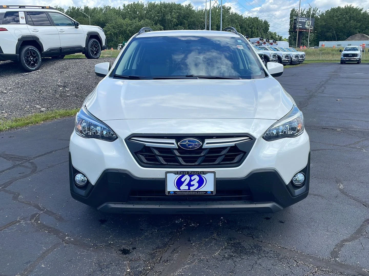 Used 2023 Crystal White Pearl Subaru Premium image 8
