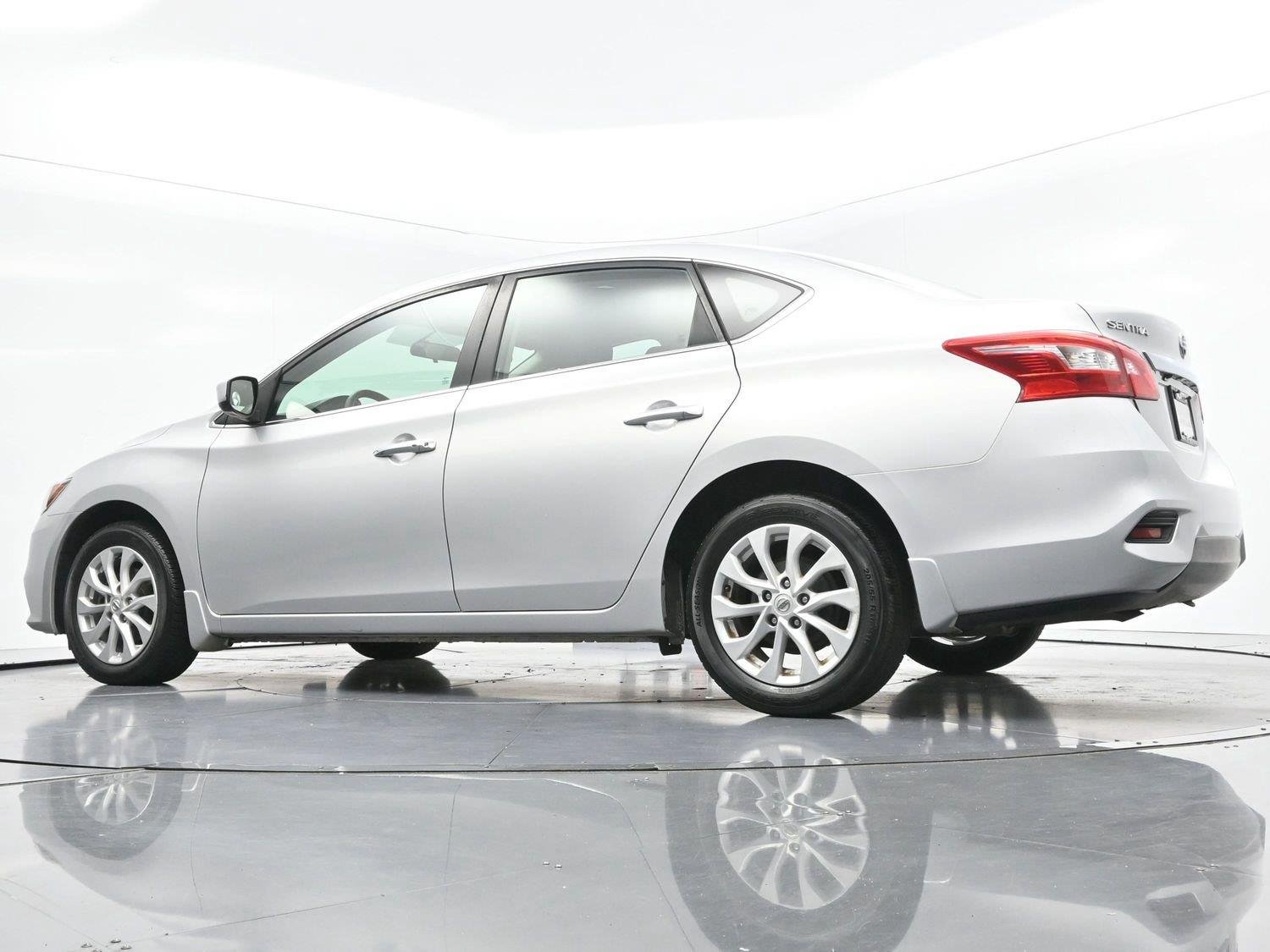 Used 2019 Brilliant Silver Metallic Nissan SV image 44