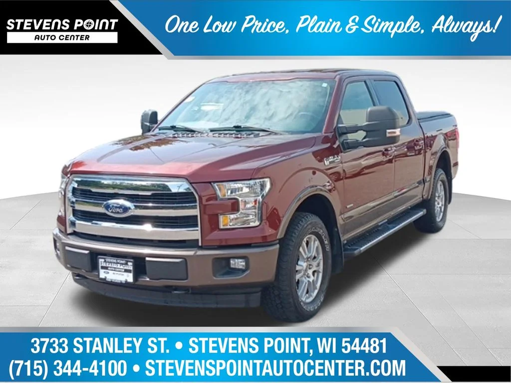 Used 2017 Bronze Fire Metallic Ford Lariat image 1
