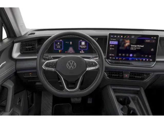 Certified Used 2025 Deep Black Pearl Volkswagen SE image 9