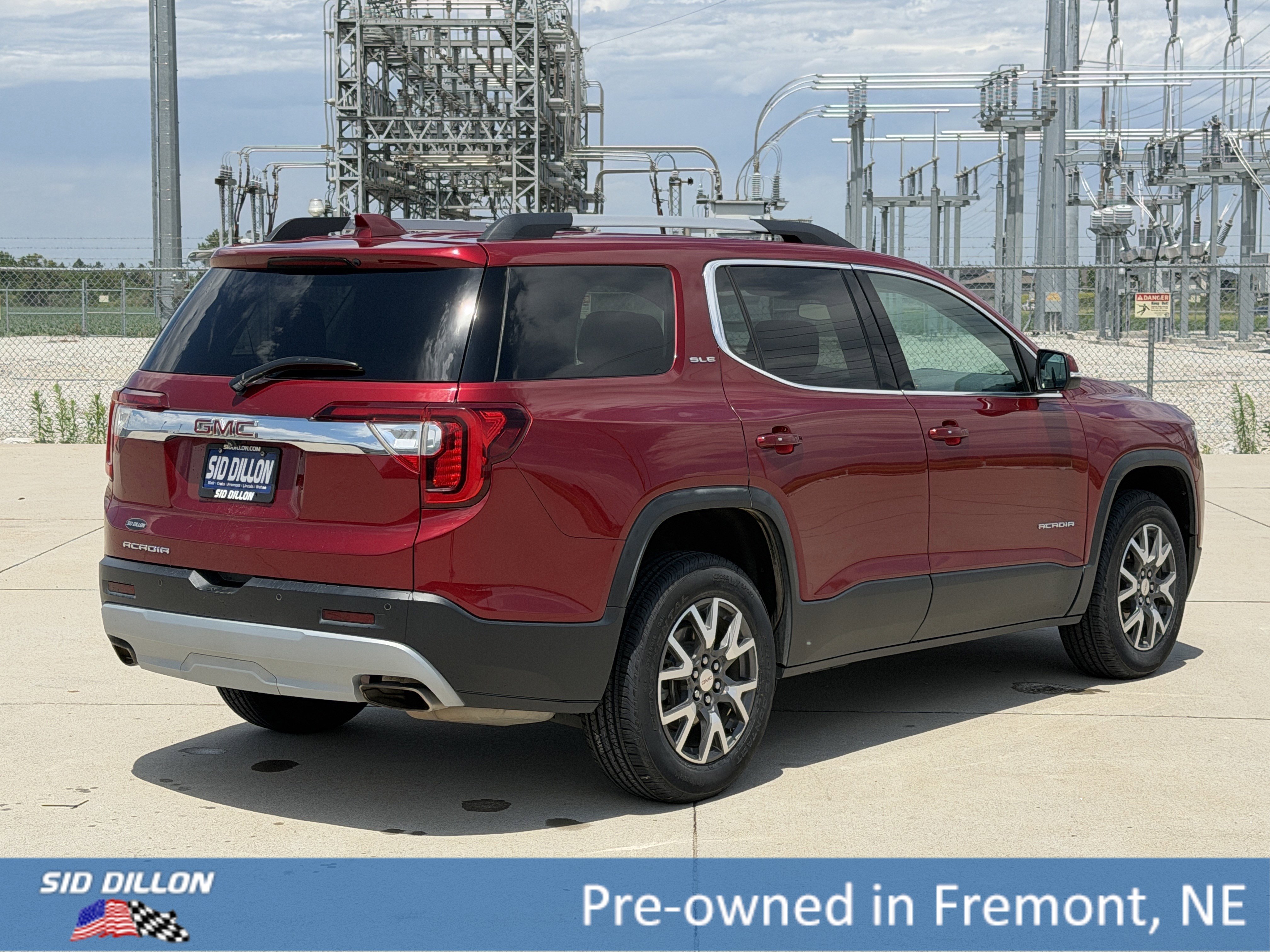 Used 2020 Red Quartz Tintcoat GMC SLE image 4