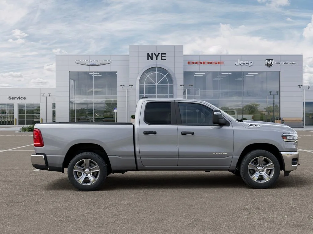 New 2025 Billet Silver Metallic Clear-Coat Exterior Paint RAM Tradesman image 22