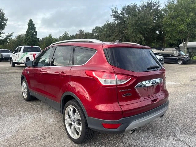 Used 2015 Red Ford Titanium image 7