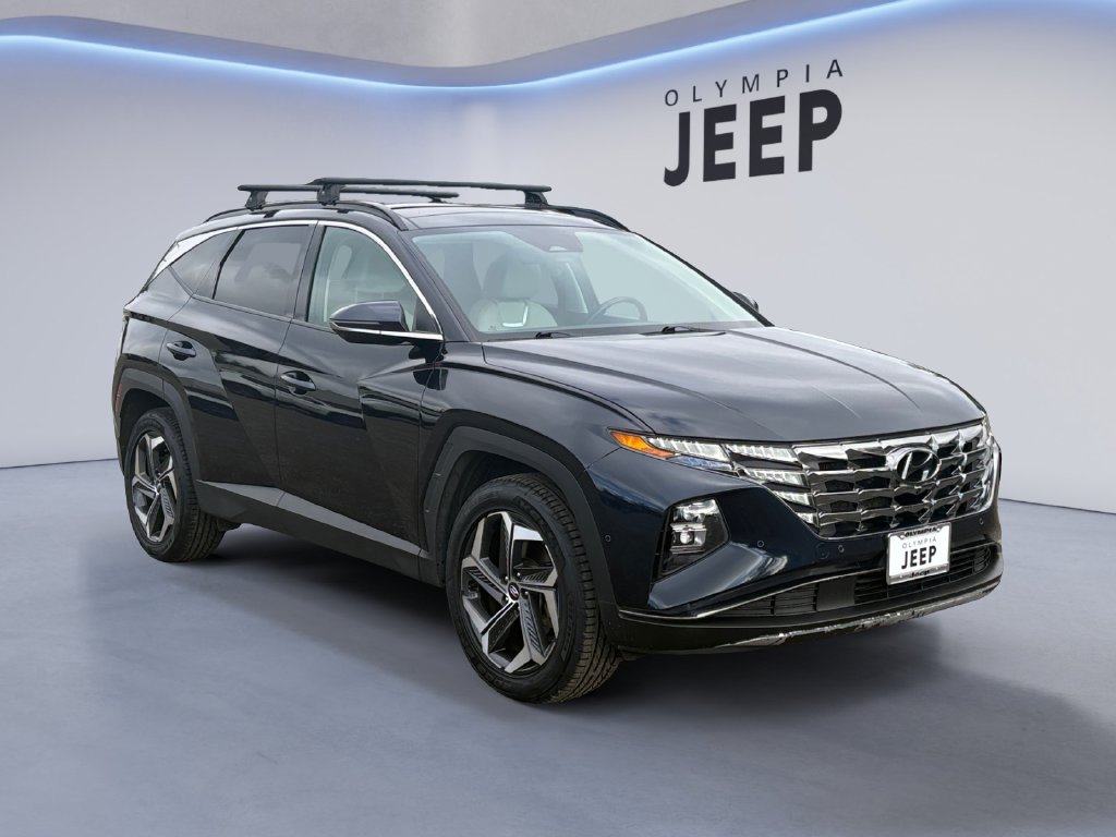 Used 2023 Blue Hyundai Limited image 8