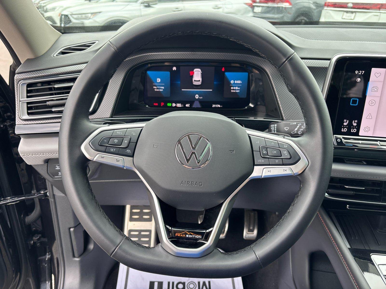 Used 2025 Deep Black Pearl Volkswagen 2.0T Peak Edition image 18
