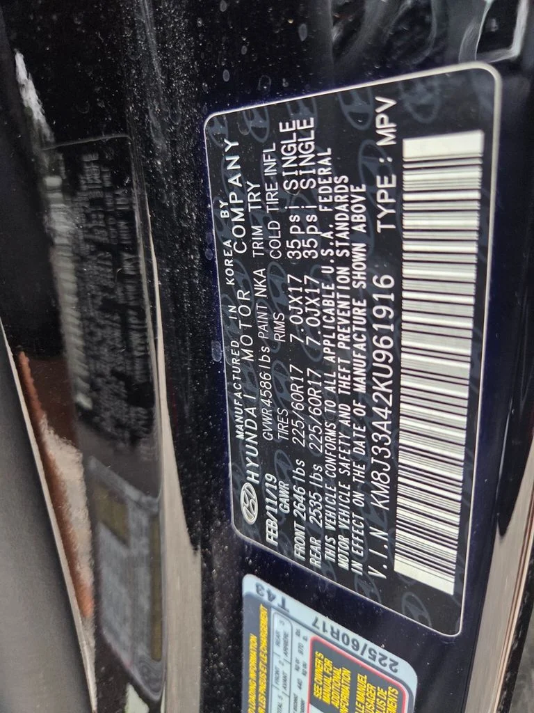 Used 2019 Black Hyundai Value image 31