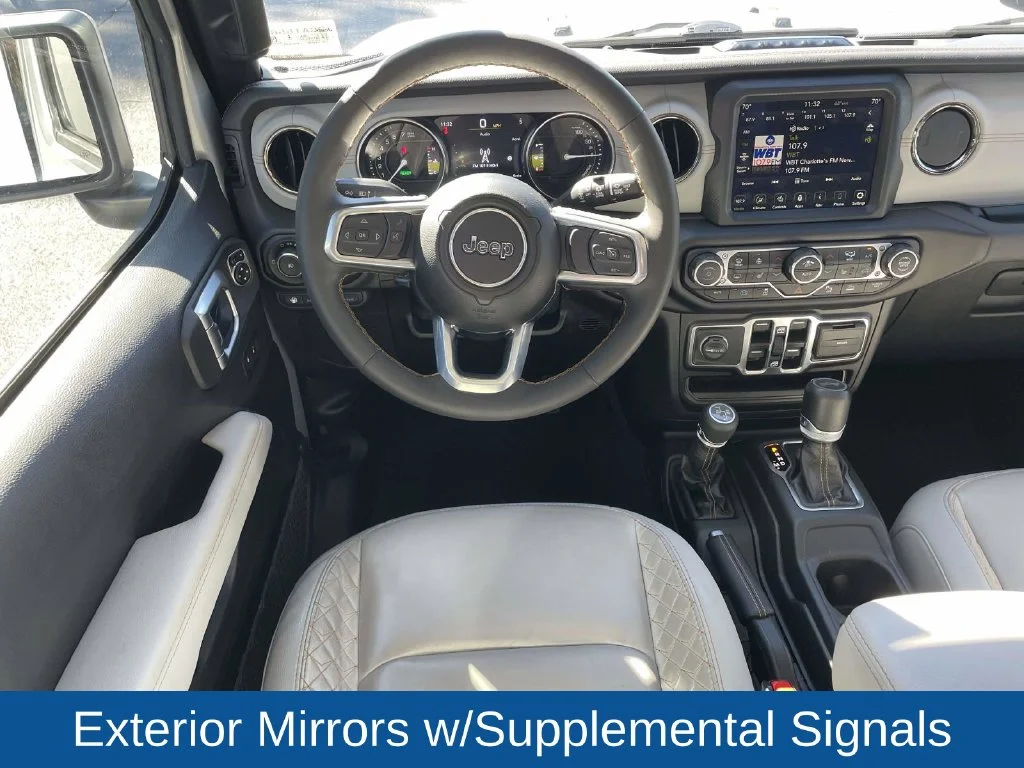 Used 2023 Silver Jeep Sahara 4xe image 19