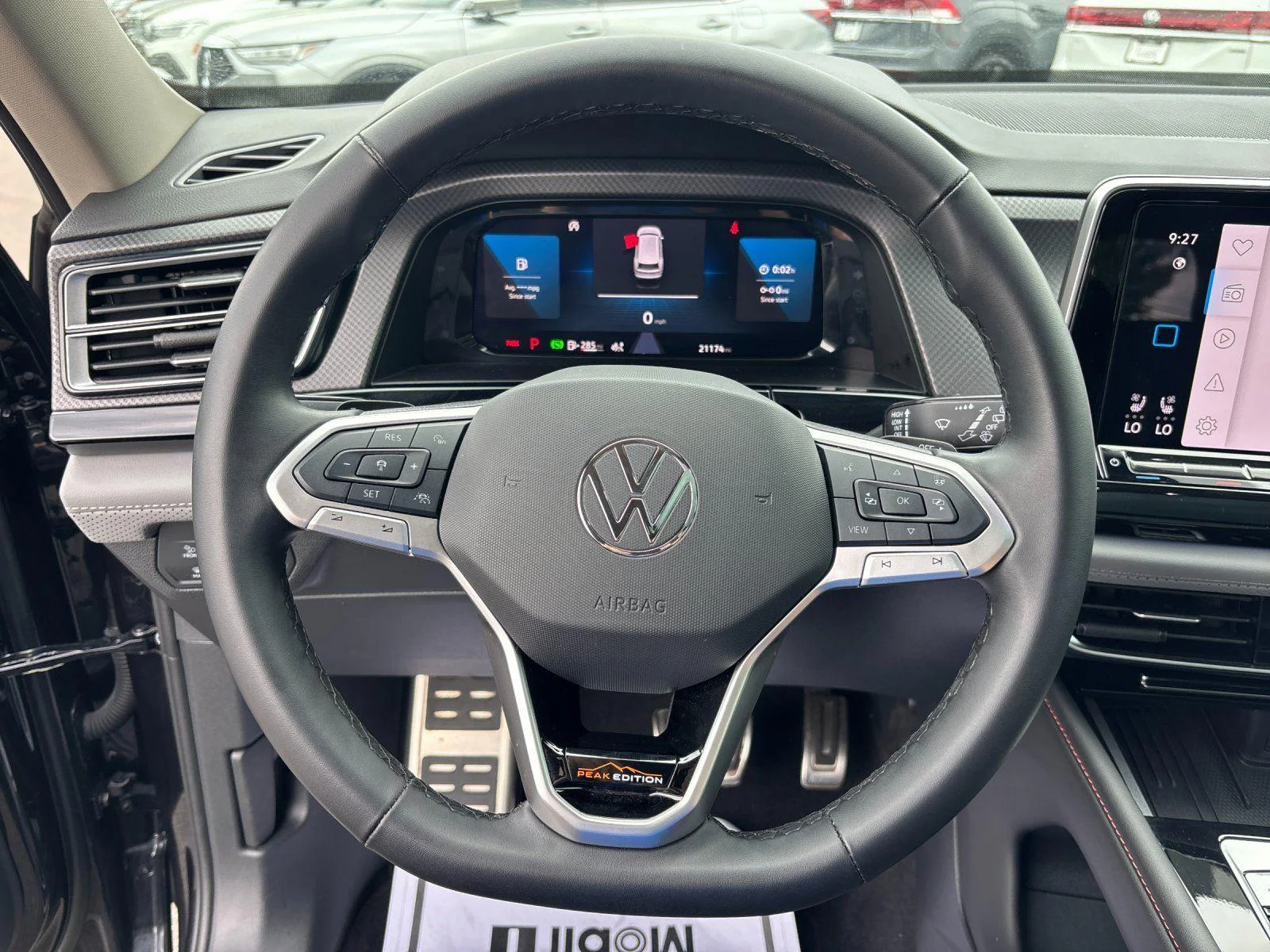 Used 2025 Deep Black Pearl Volkswagen 2.0T Peak Edition image 18