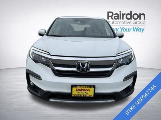 Used 2022 Platinum White Pearl Honda EX-L image 2