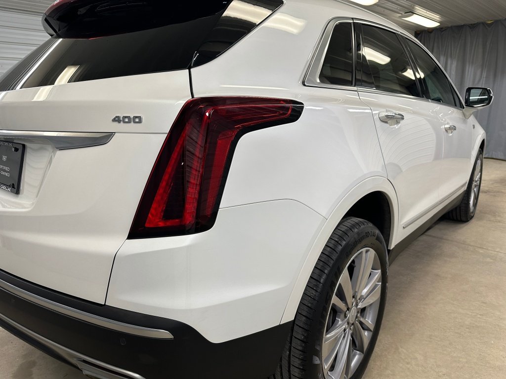 Used 2024 Crystal White Tricoat Cadillac Premium Luxury image 32