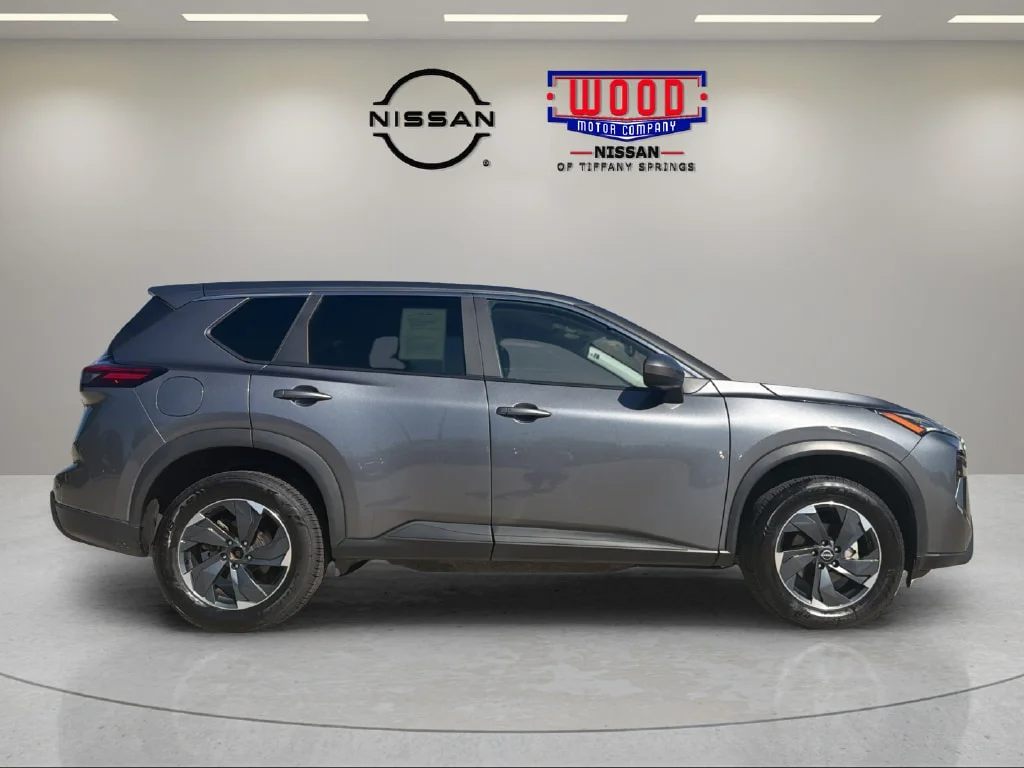 Certified Used 2024 Gun Metallic Nissan SV image 2