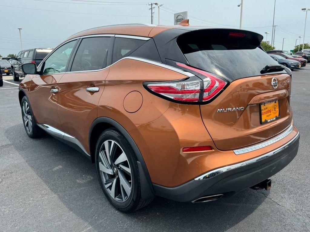 Used 2017 Orange Nissan Platinum image 5
