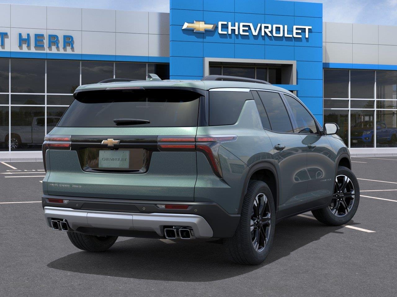 New 2027 Trillium Green Metallic Chevrolet LT image 4