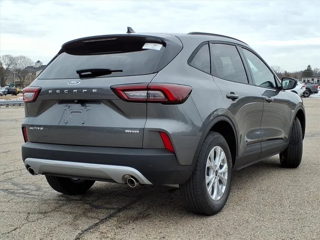New 2026 Carbonized Gray Metallic Ford Active image 4