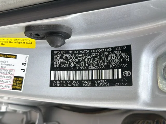Used 2013 Silver Toyota Three image 30