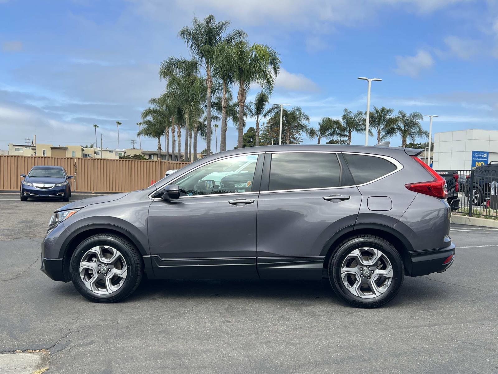 Used 2018 Honda CR-V EX-L with VIN 7FARW1H84JE034097 for sale in Huntington Beach, CA