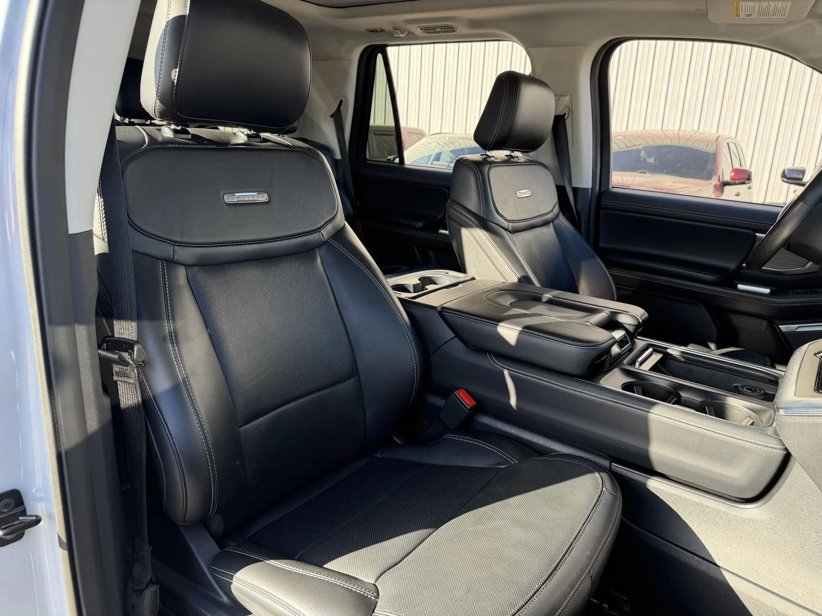 Used 2025 Space Silver Ford Platinum image 24