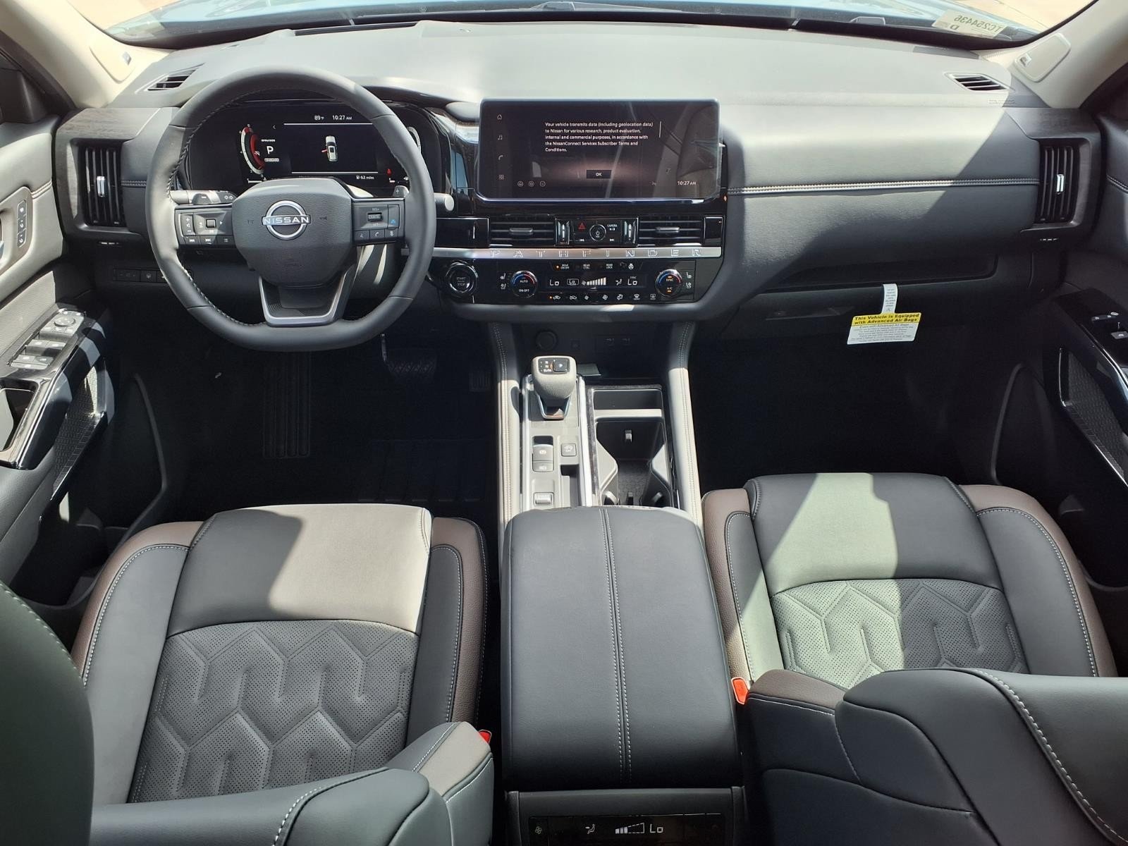 2026 Nissan Pathfinder Platinum Green at Robbins Nissan