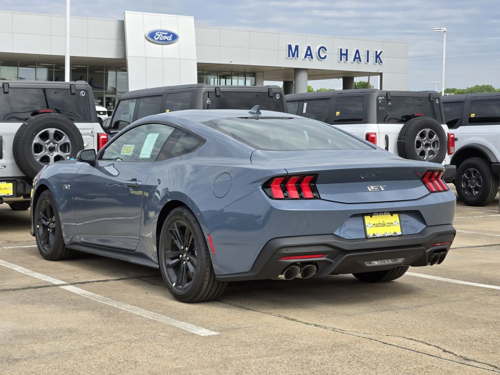 New 2026 Vapor Blue Metallic Ford GT Fastback image 3