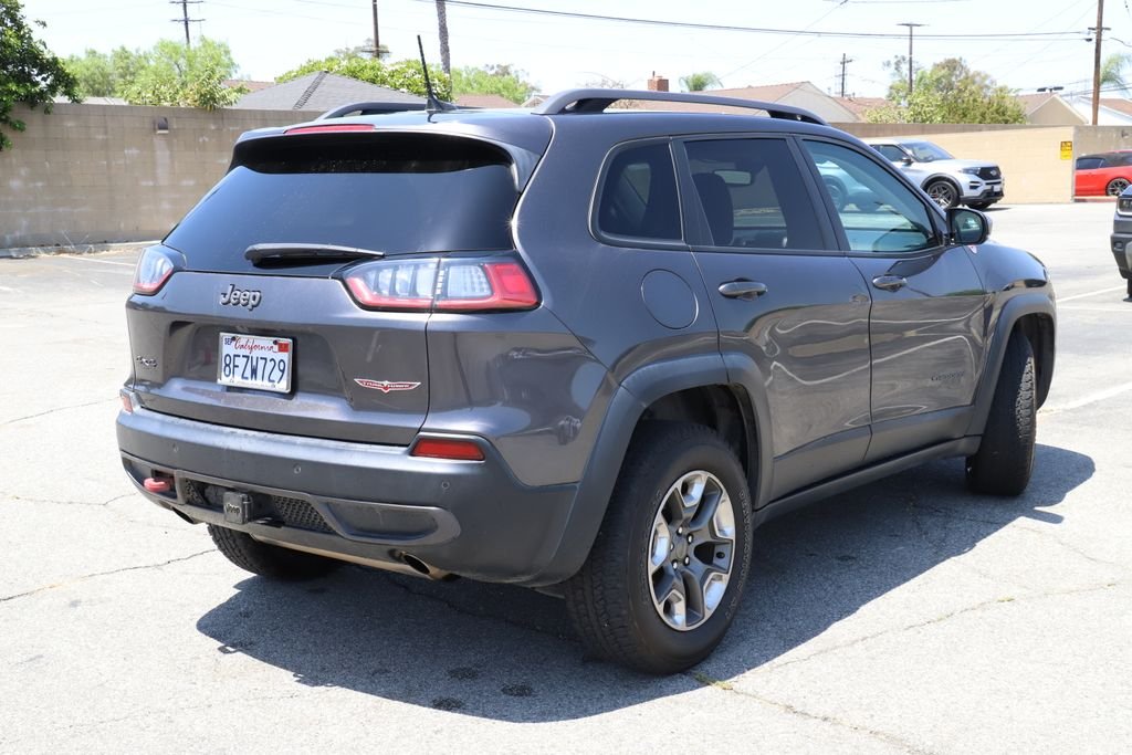 Used 2019 Jeep Cherokee Trailhawk Elite with VIN 1C4PJMBX2KD231331 for sale in Downey, CA