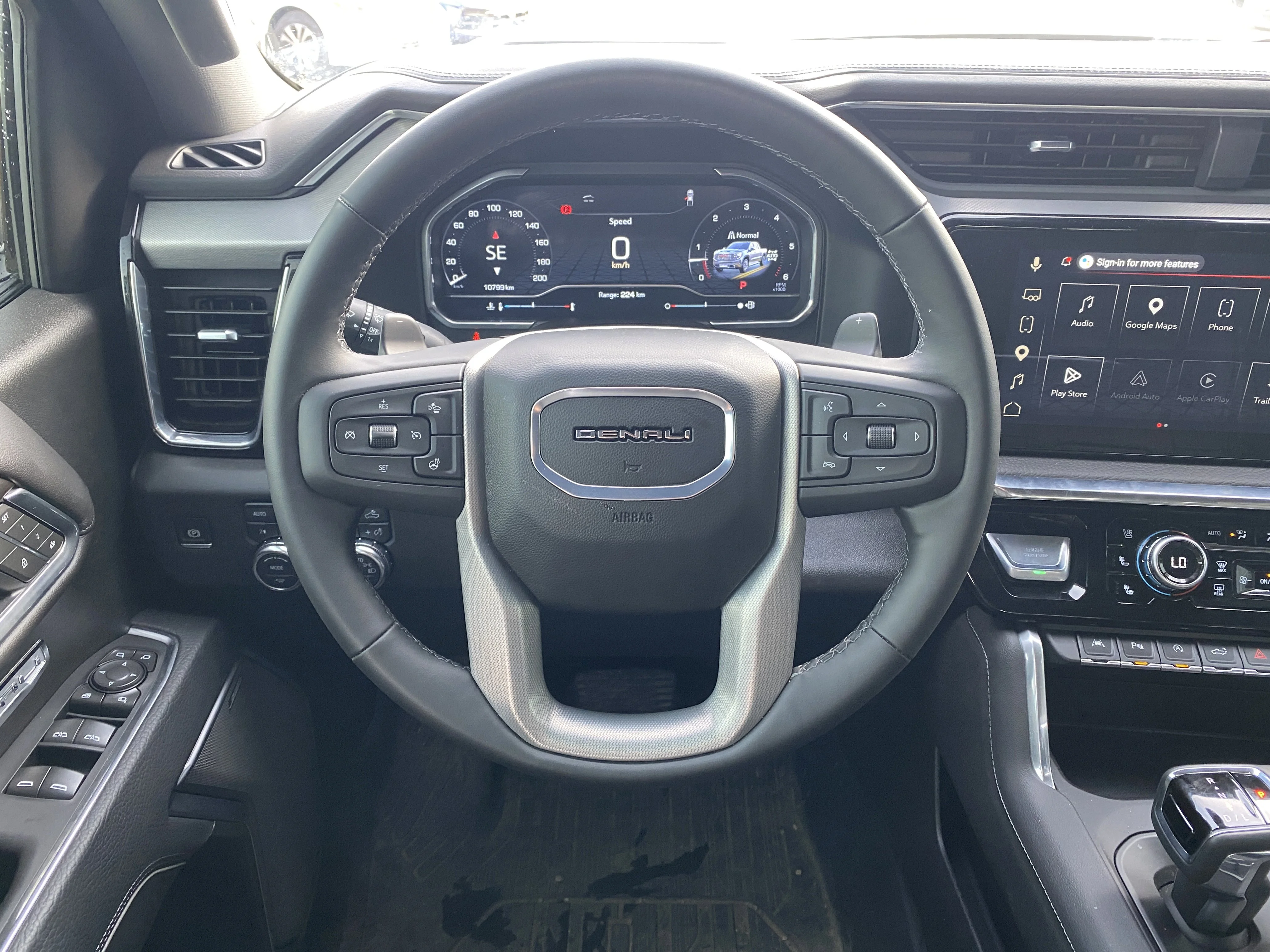 Certified Used 2025 Black GMC Crew Cab Denali * 6.2L V8 *360 CAMERA * HEAD UP DISPLAY * image 11