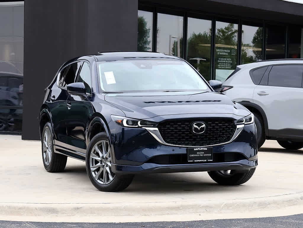 Certified Used 2025 Deep Crystal Blue Mica Mazda 2.5 S Premium Plus Package image 2