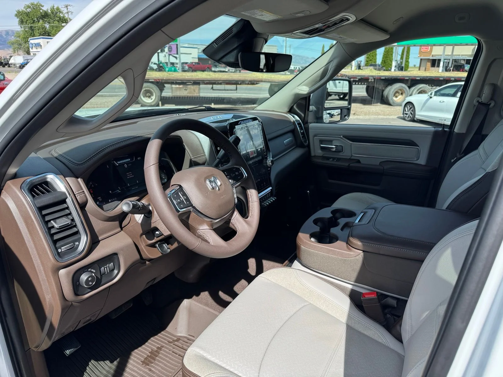 New 2027 Bright White Clearcoat RAM Laramie image 16