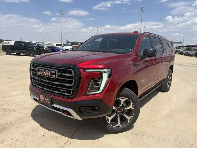 New 2026 Red GMC AT4 image 1