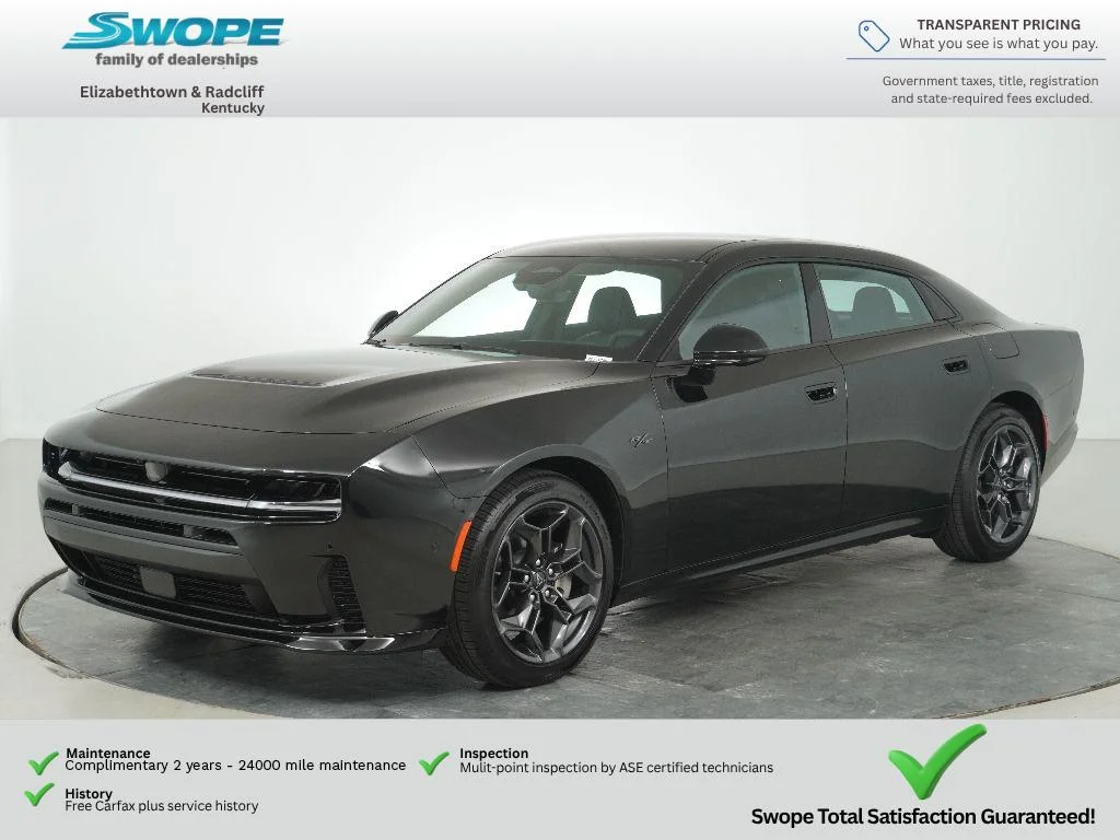 New 2026 Diamond Black Crystal Pearlcoat Dodge R/T Plus image 7