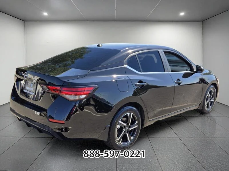 Used 2024 Super Black NISSAN SV image 5