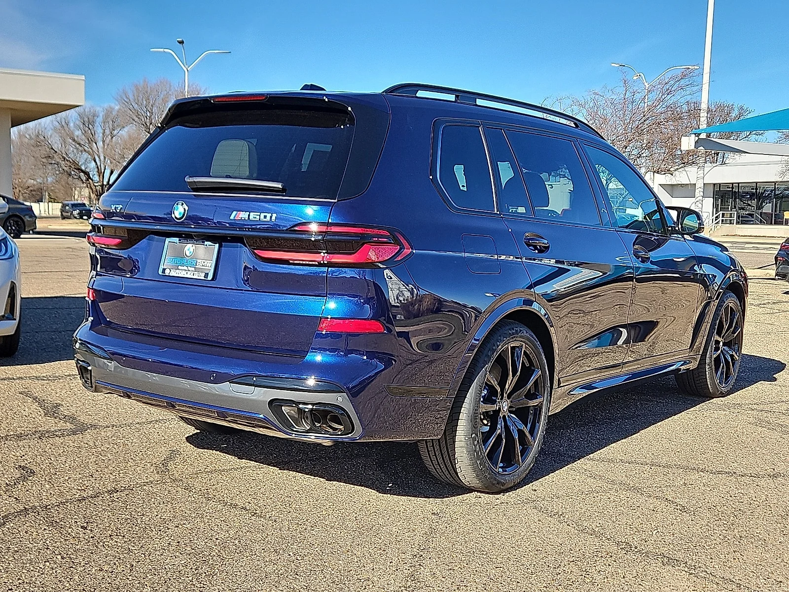 New 2026 Tanzanite Blue BMW M60i All-Wheel Drive Sports Activity Vehicle image 3