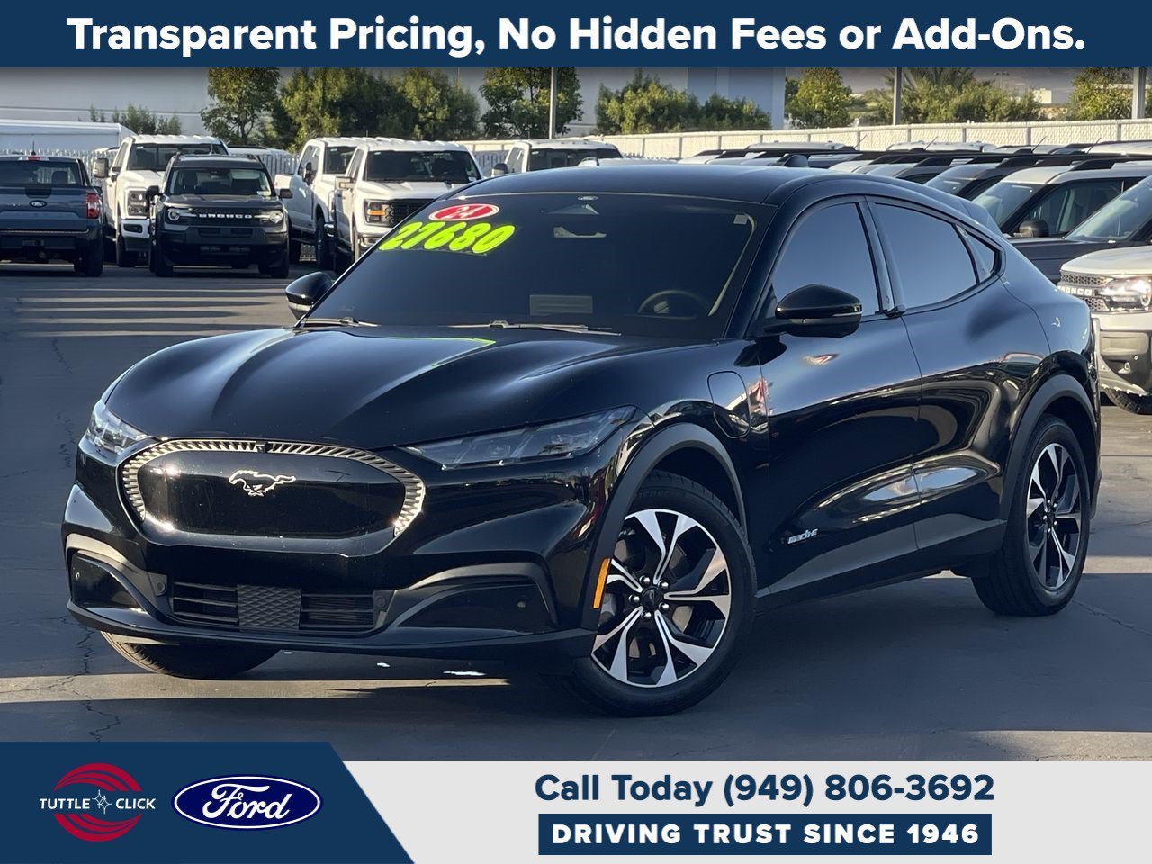 Certified Used 2024 Shadow Black Ford Select image 1