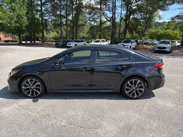 Used 2022 Black Toyota SE image 2