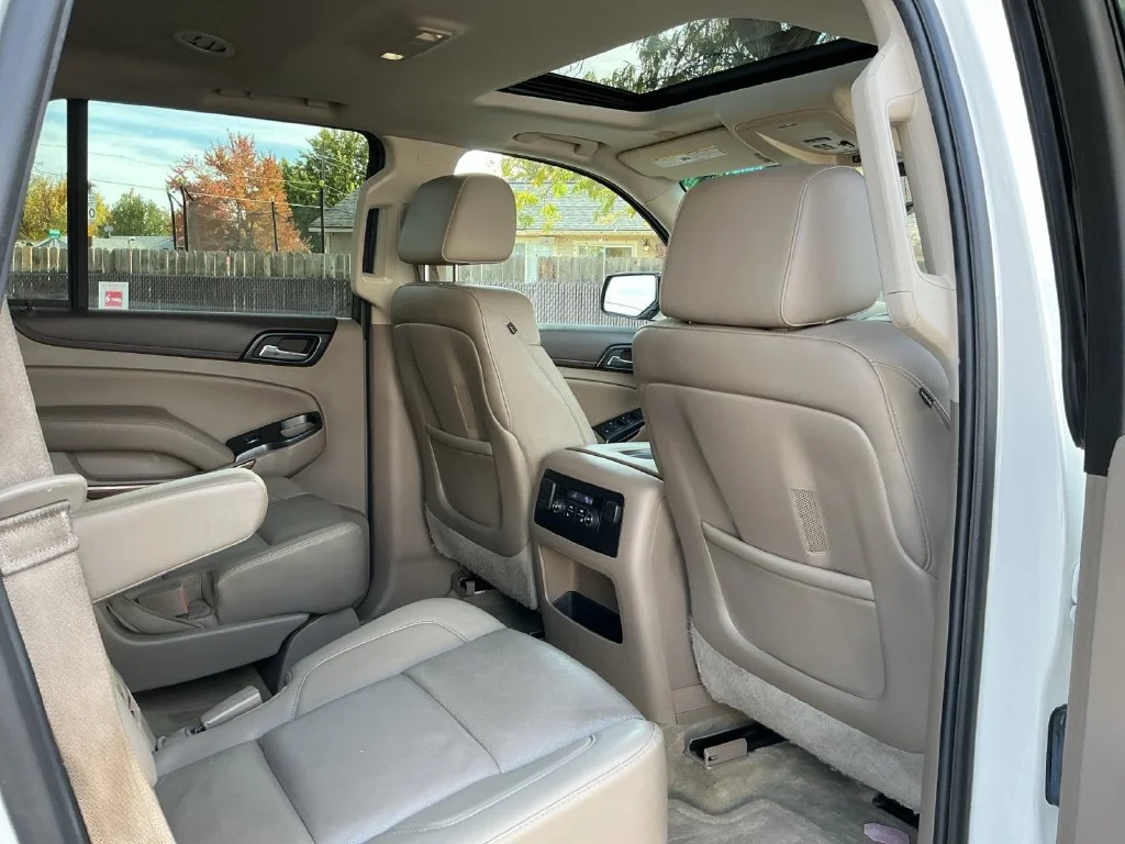 Used 2015 WHITE DIAMOND TRICOAT GMC SLT image 34