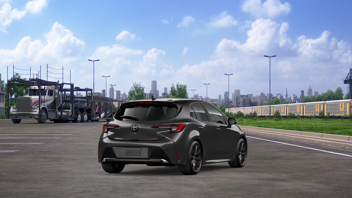 New 2026 Magnetic Gray Metallic with Midnight Black Metallic roof Toyota XSE image 9
