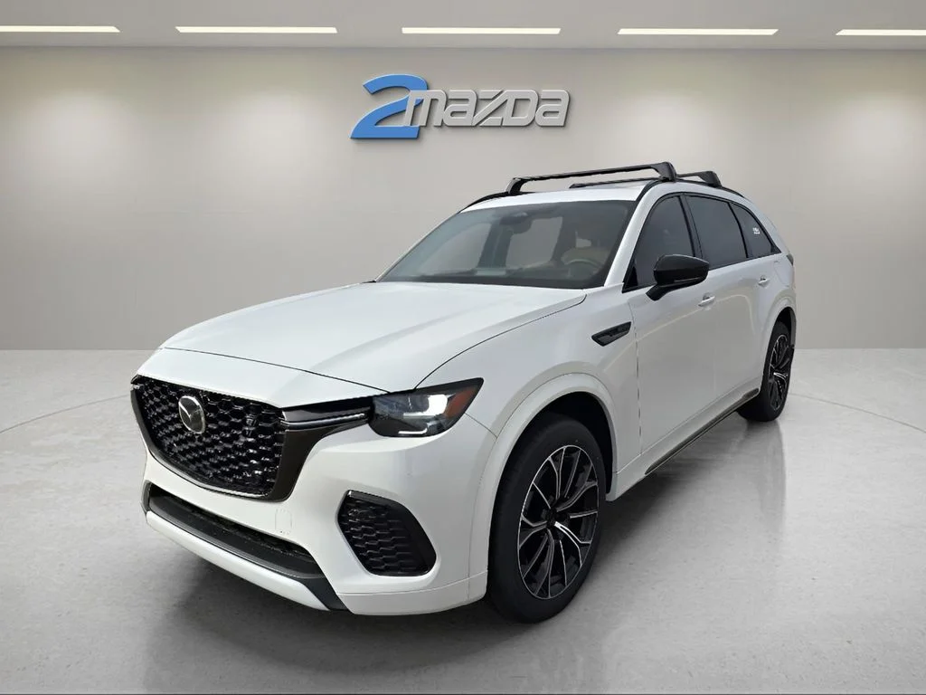 New 2026 Rhodium White Premium Mazda 3.3 Turbo S Premium Plus AWD image 1