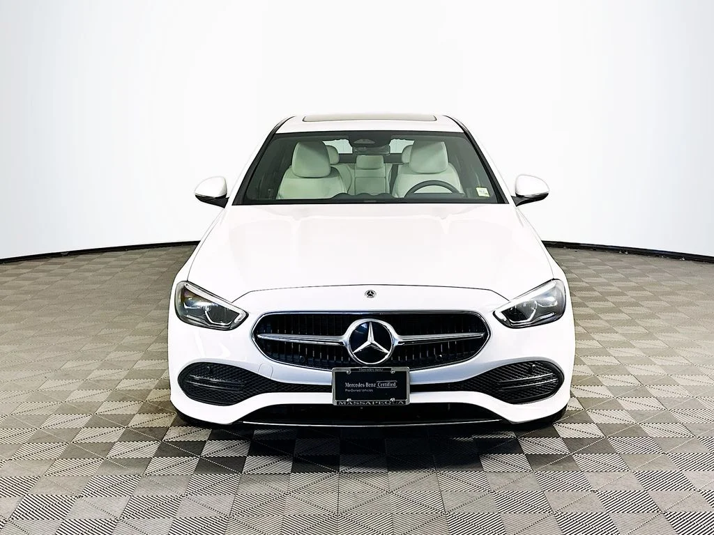 Used 2024 White Mercedes-Benz C 300 image 2