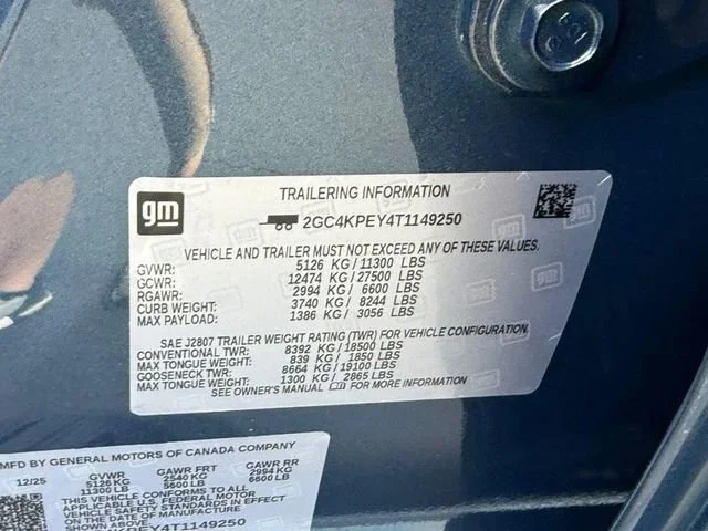 New 2026 Lakeshore Blue Metallic Chevrolet LTZ image 19