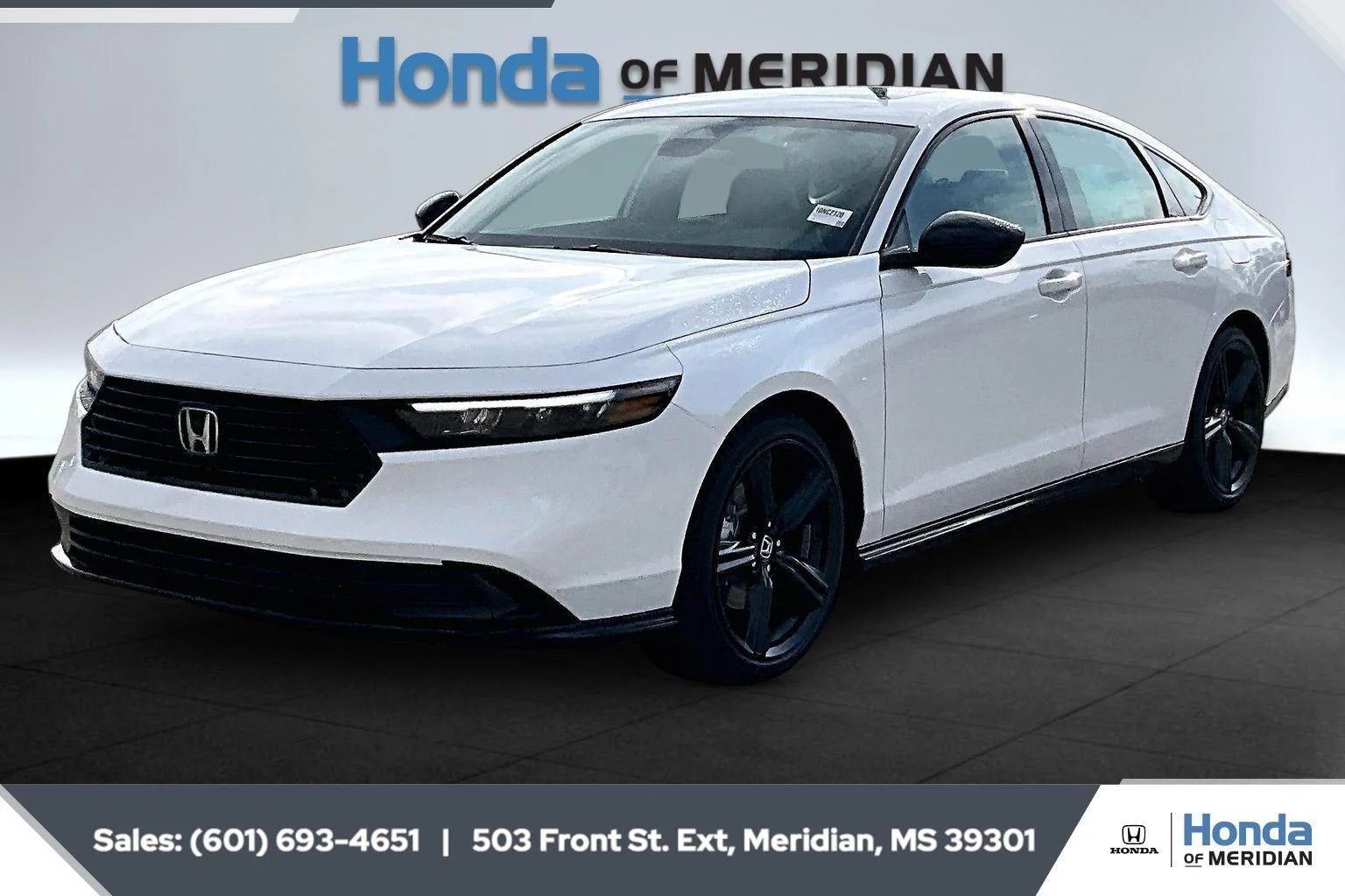 New 2026 Platinum White Pearl Honda Sport-L Hybrid image 2