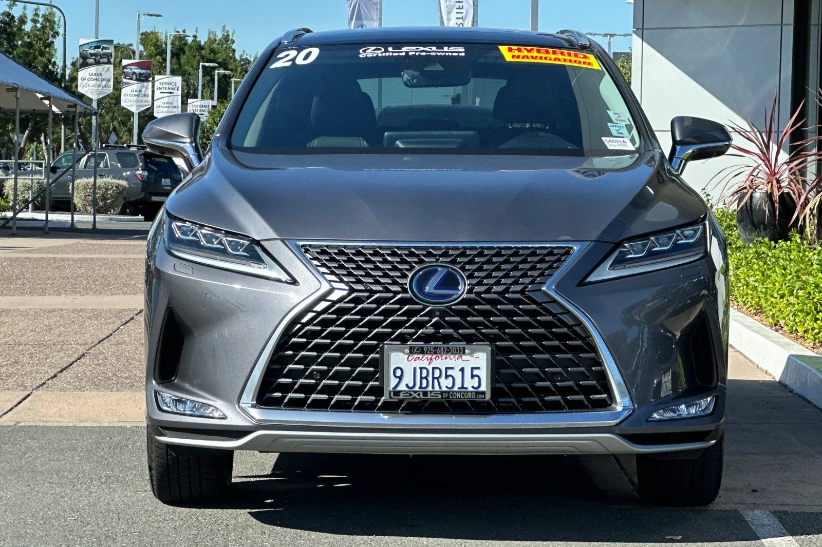 Used 2020 Gray Pearl Lexus 450h image 6