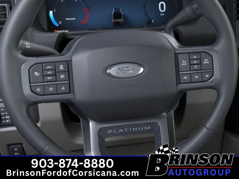 New 2026 Star White Metallic Tri-Coat Ford Platinum image 12