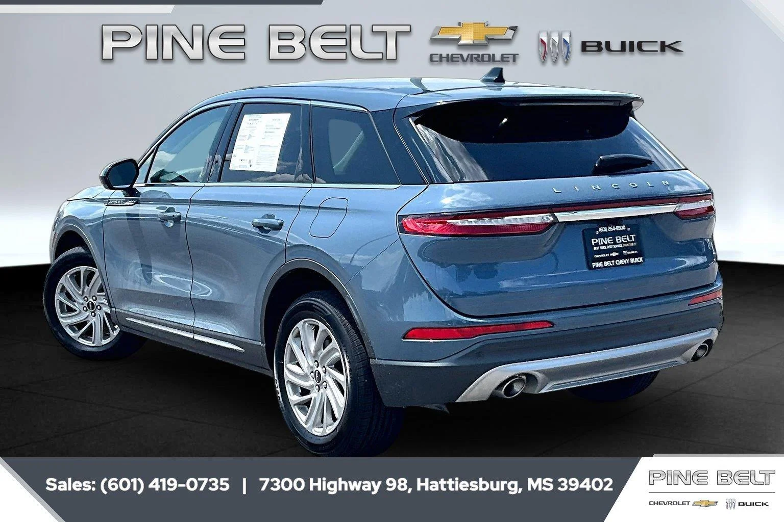 Used 2023 Whisper Blue Metallic Clearcoat Lincoln Standard image 2
