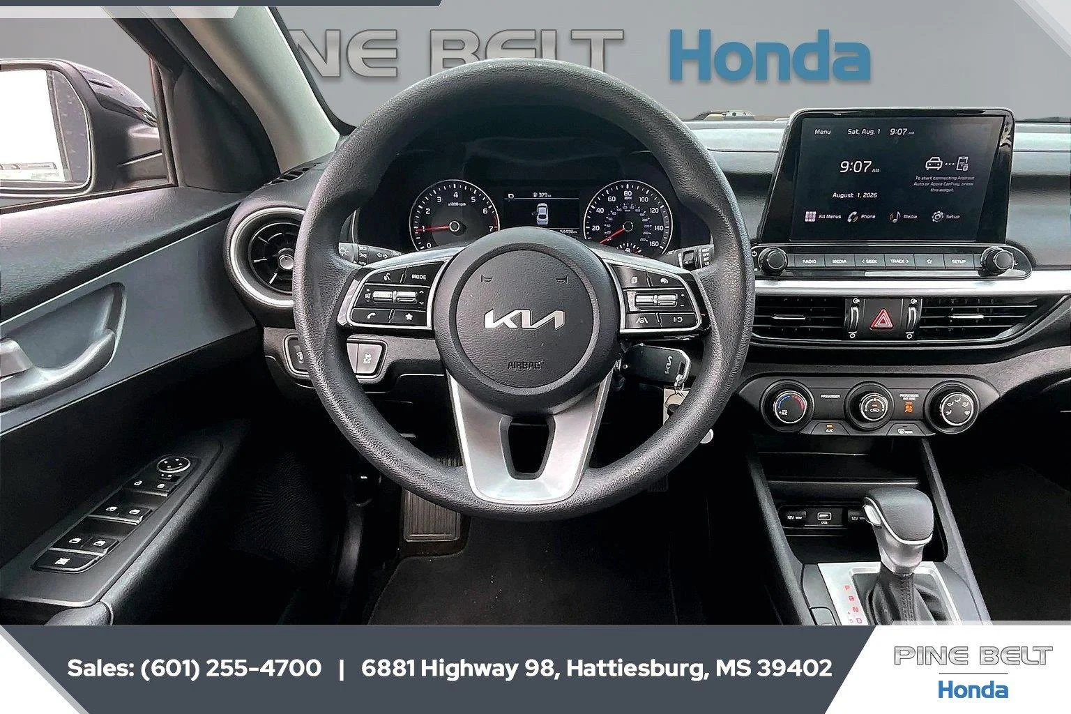 Used 2023 Aurora Black Pearl Kia LXS image 5