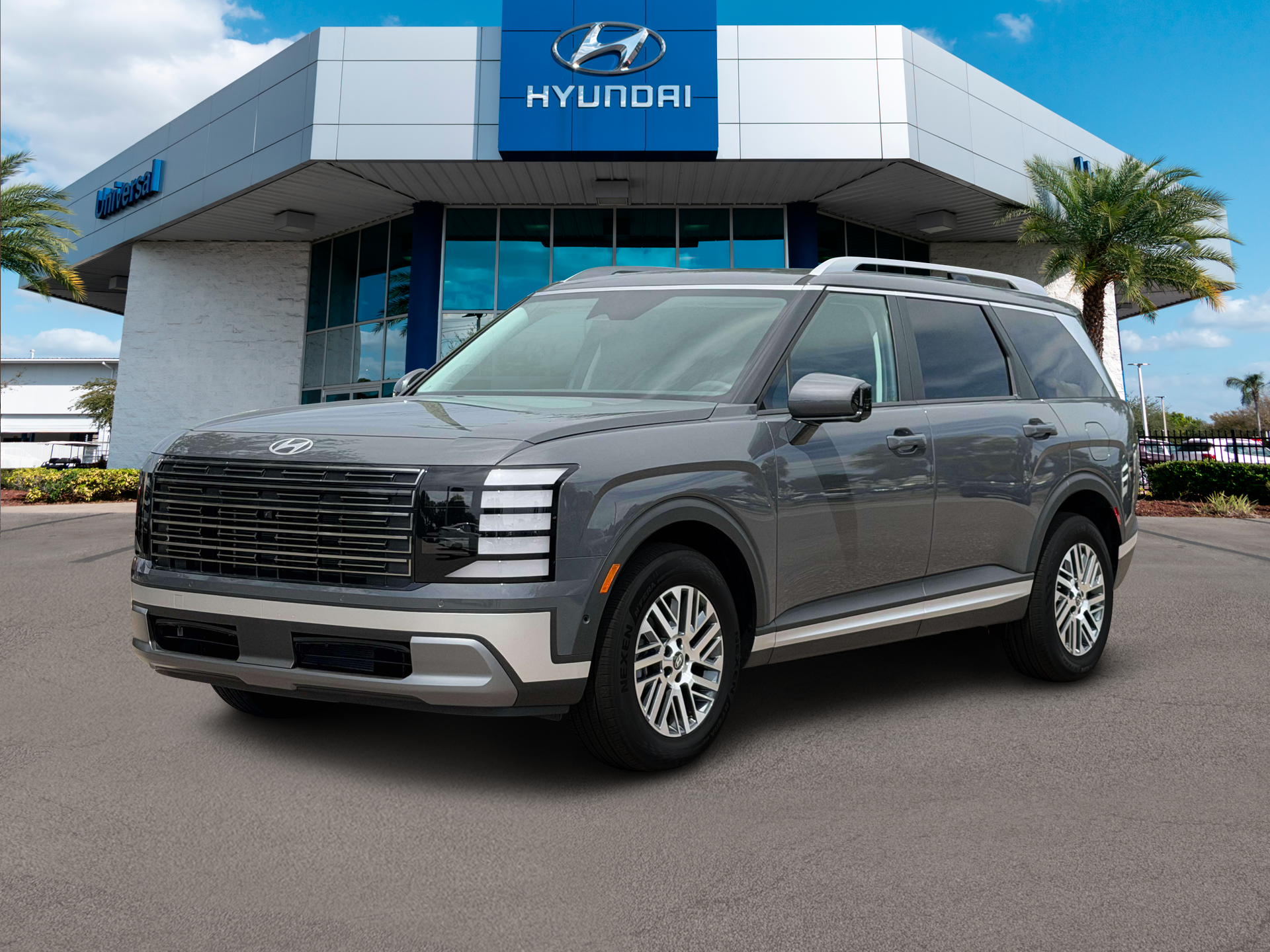 New 2027 Gray Hyundai SEL Premium FWD image 1