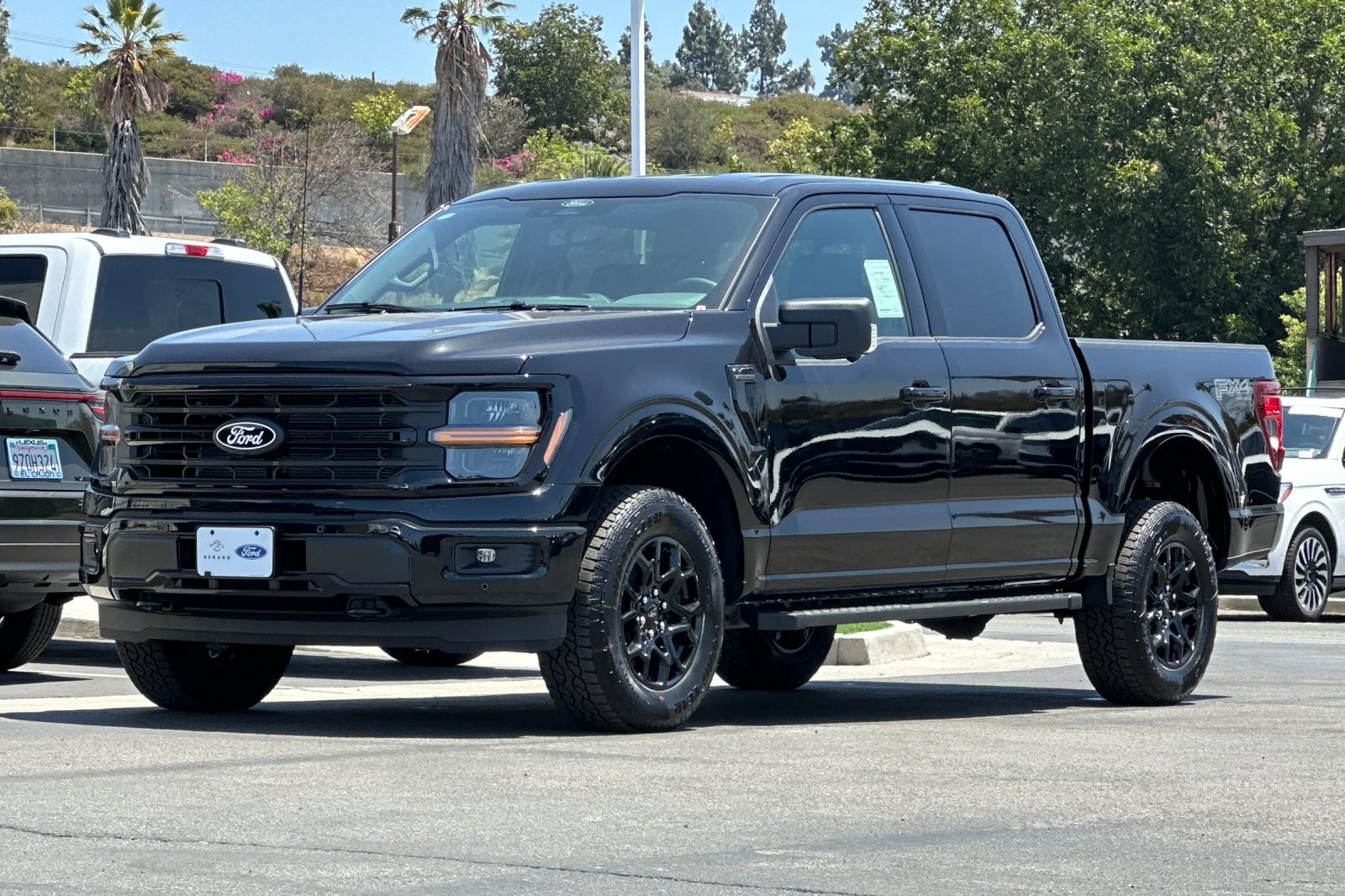 New 2026 Agate Black Metallic Ford XLT image 7